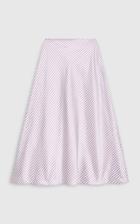 Moda Operandi Brock Collection Smilla Gingham Silk Midi Skirt