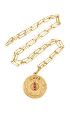 Noush Jewelry Shiva Convertible 14k Gold And Ruby Necklace
