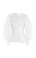 Flow The Label Long Sleeve Knot Blouse