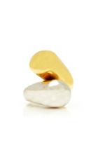 Moda Operandi Particulieres 18k Bicolor Bypass Ring Size: 7.25