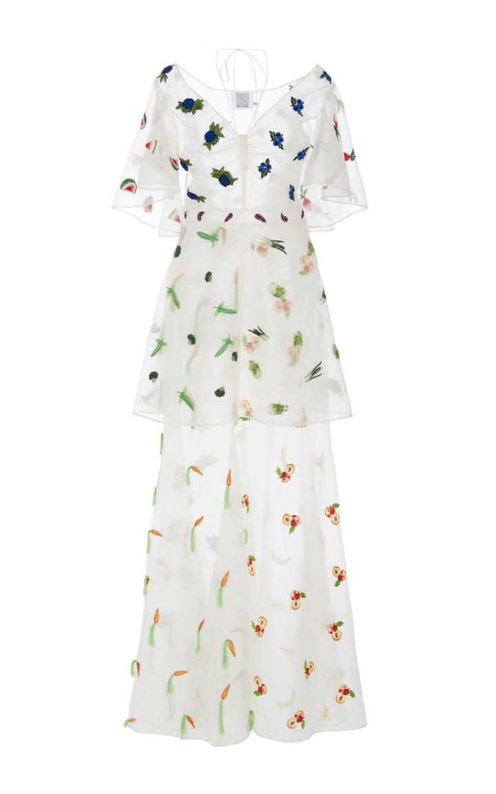 Rosie Assoulin Salad Bar Gown