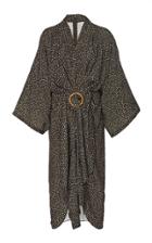 Acler Templin Belted Caftan-style Midi Dress