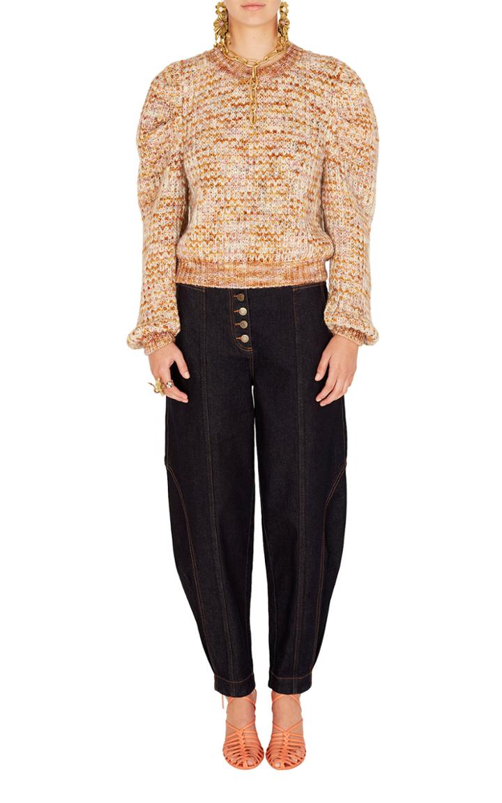 Moda Operandi Ulla Johnson Rosina Merino-mohair Wool Blend Pullover