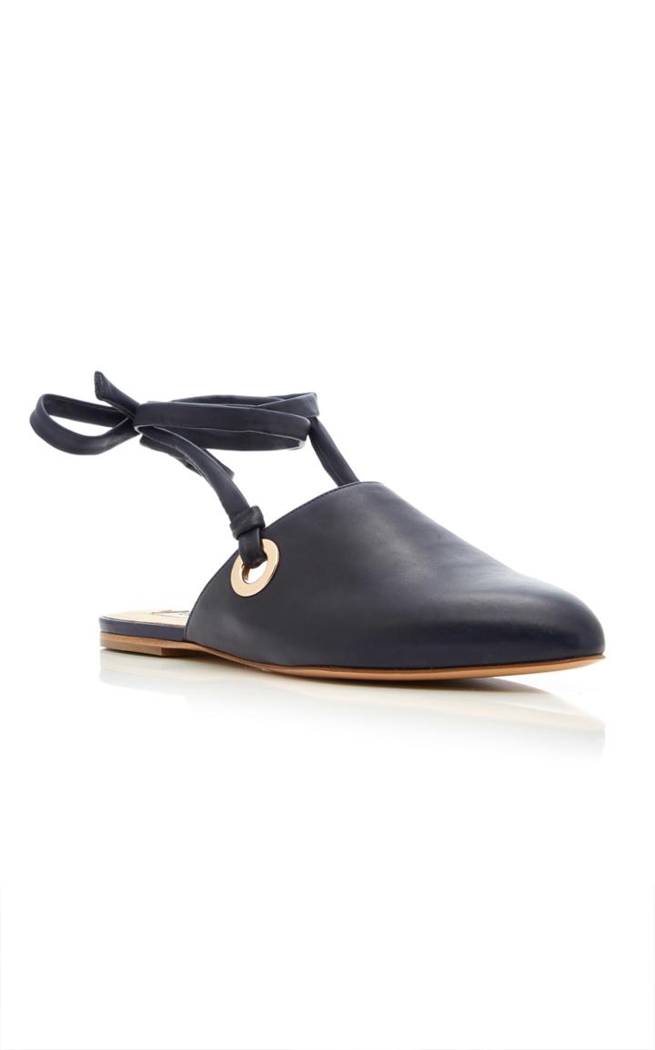 Gabriela Hearst Frink Lace Up Flat