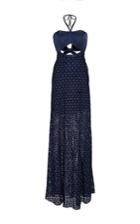 Alexis Abriona Cutout Eyelet Gown