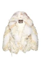 Roberto Cavalli Mixed Fur Jacket