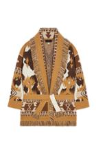 Moda Operandi Alanui Cowhide Icon Cardigan