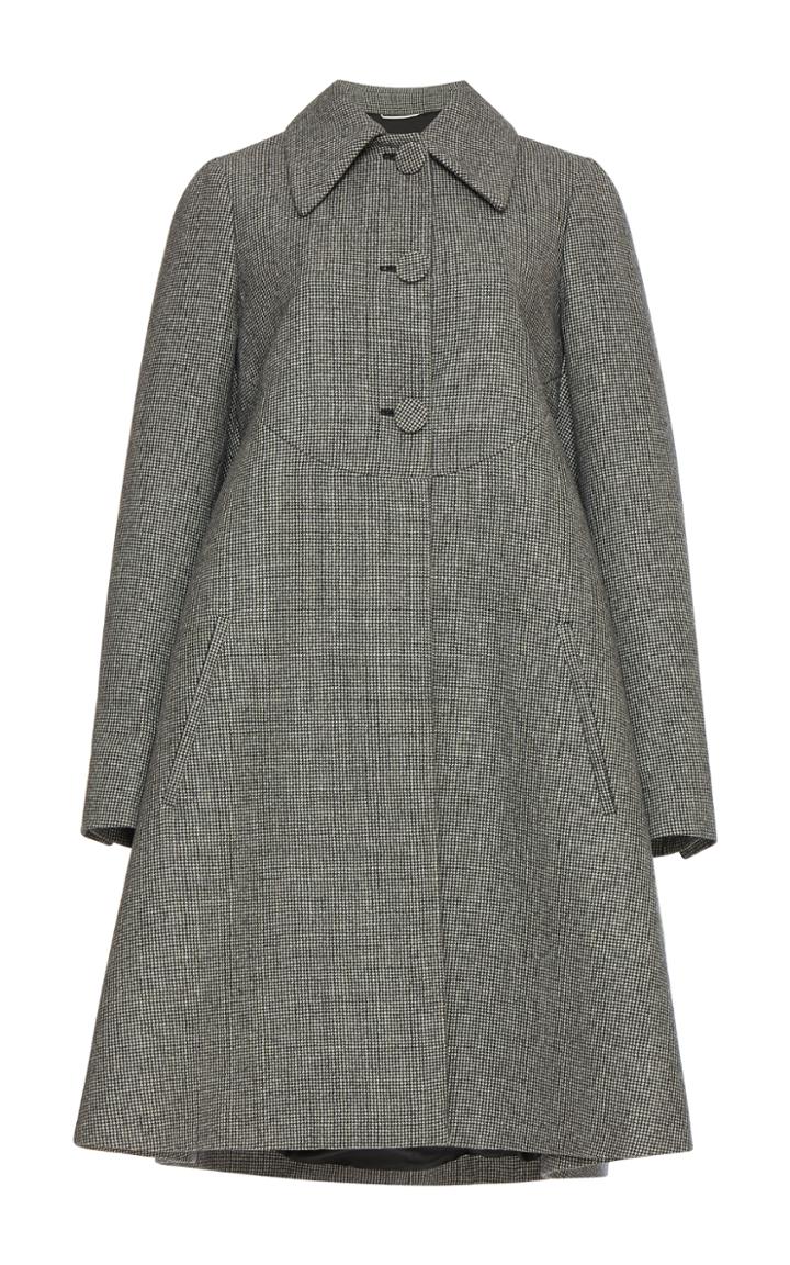 Rochas Pied De Poule Coat
