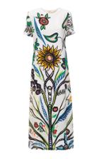 Moda Operandi La Doublej Swing Floral Crepe Maxi Dress