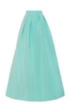 Moda Operandi Monique Lhuillier Pleated Silk-faille Ball Skirt Size: 16