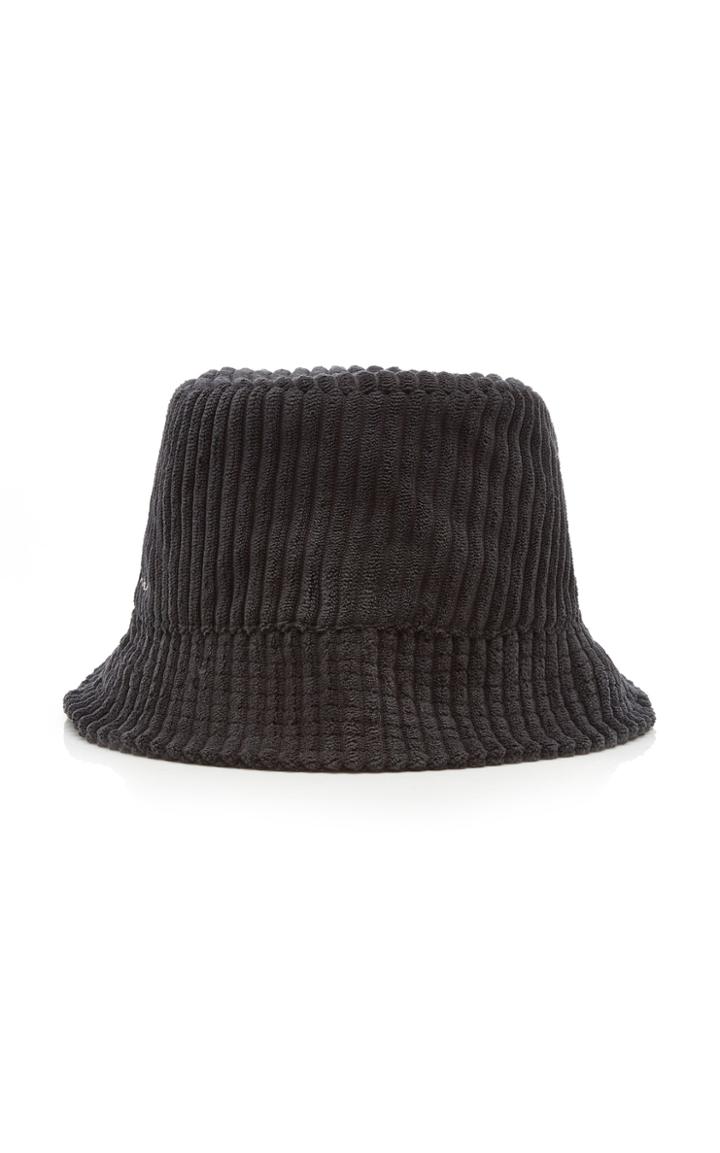 Isabel Marant Haley Logo-embroidered Corduroy Bucket Hat