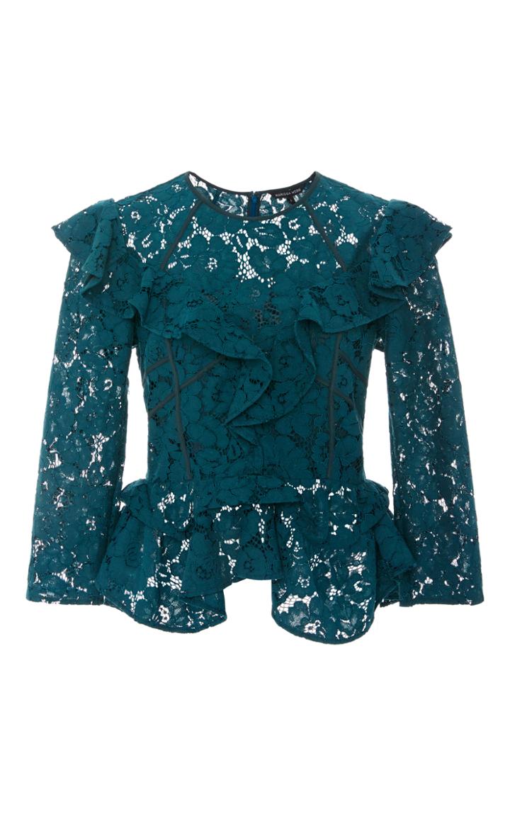 Marissa Webb Gabrielle Bloom Lace Blouse