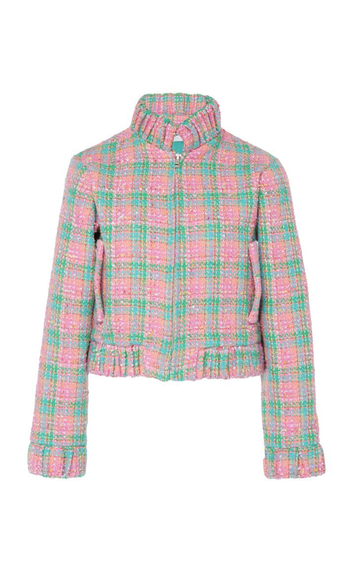 Emilio De La Morena Cher Plaid Jacket