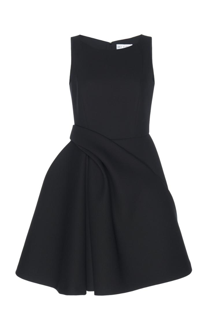 Dice Kayek Black A Line Dress