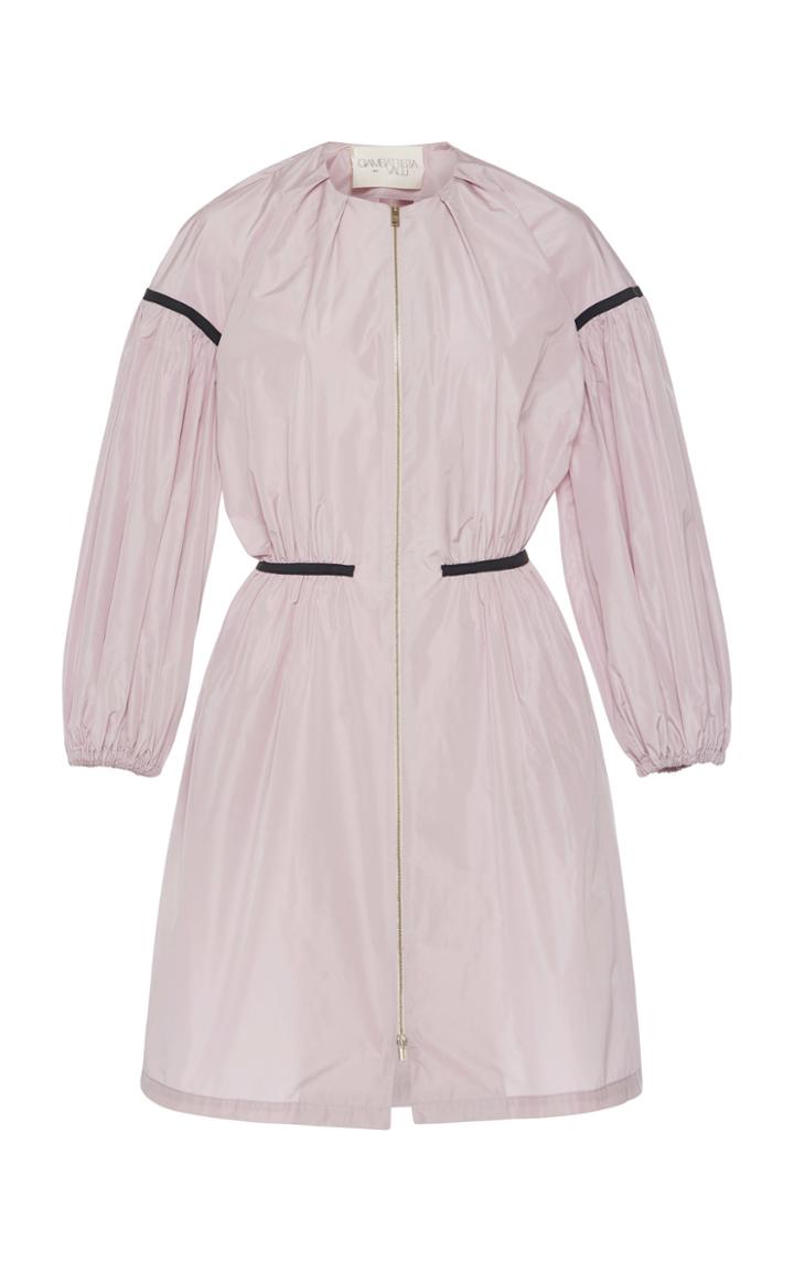Giambattista Valli Puff Sleeve Long Duster Jacket