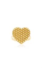 Moda Operandi Gaya 18k Yellow Gold Heart Ring