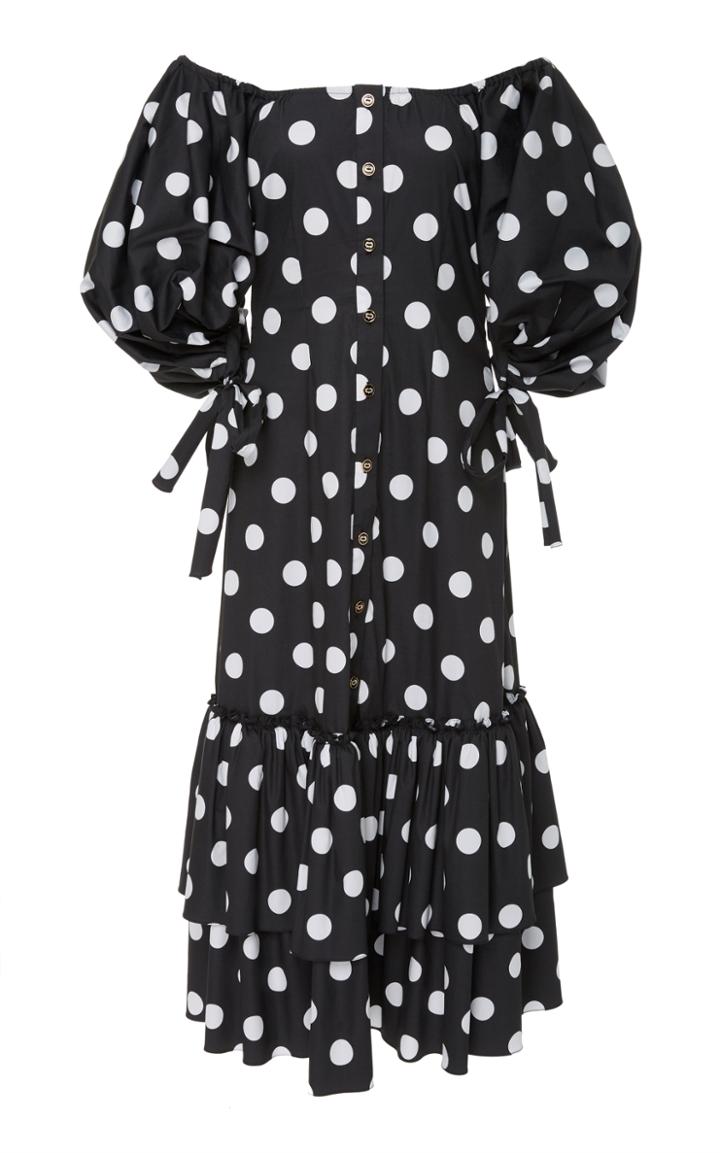 Caroline Constas Nella Midi Dress
