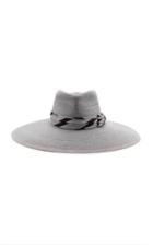 Maison Michel Pina Straw Cotton Stripes Hat
