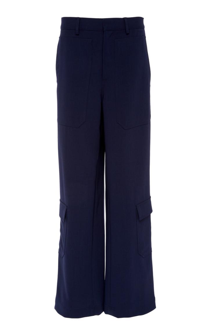 Deveaux Full Wool Cargo Pants