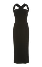 Dolce & Gabbana Tie-detailed Stretch-jersey Midi Dress