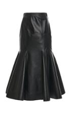 Moda Operandi Loewe Leather Trumpet Skirt