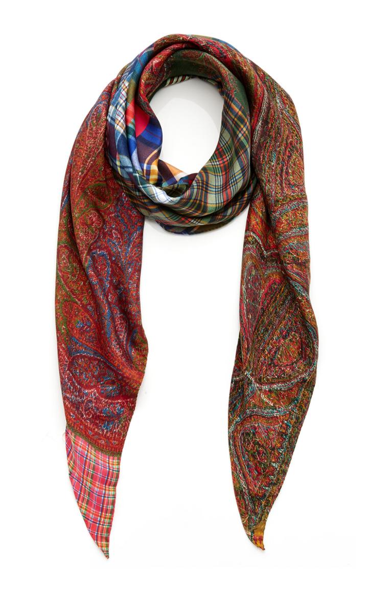 Pierre-louis Mascia Skinny Silk Scarf
