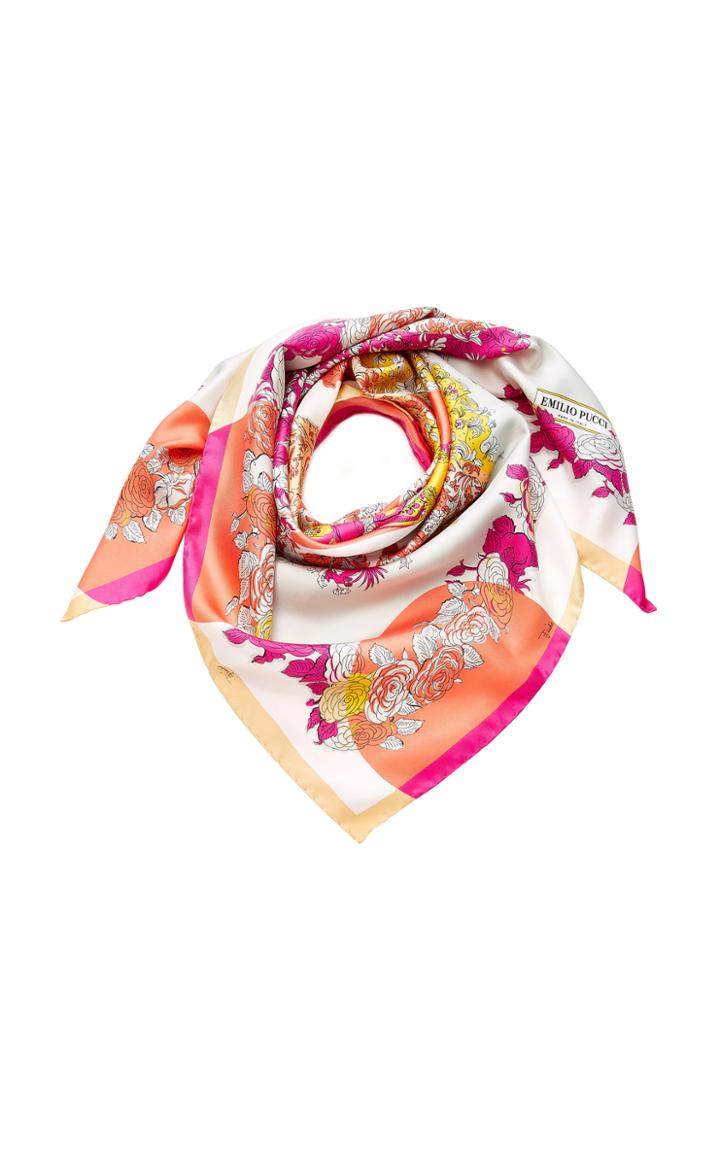 Emilio Pucci Printed Silk Scarf