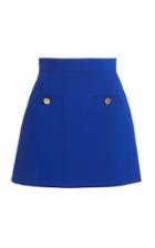Moda Operandi George Keburia Button-embellished Mini Skirt