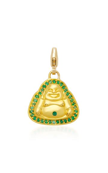 Buddha Mama Small Buddha Mama Pendant With Gemfields Emeralds