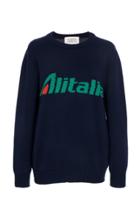 Alberta Ferretti Alitalia Cotton Sweater