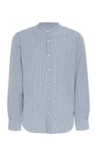 Officine Gnrale Gaspard Striped Cotton Shirt