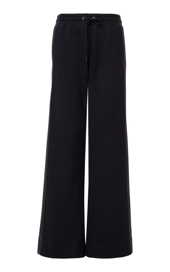 Moda Operandi Dorothee Schumacher Velvet Shimmer Wide-leg Drawstring Pants