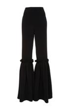 Christian Siriano Wide Leg Box Pleat Pant