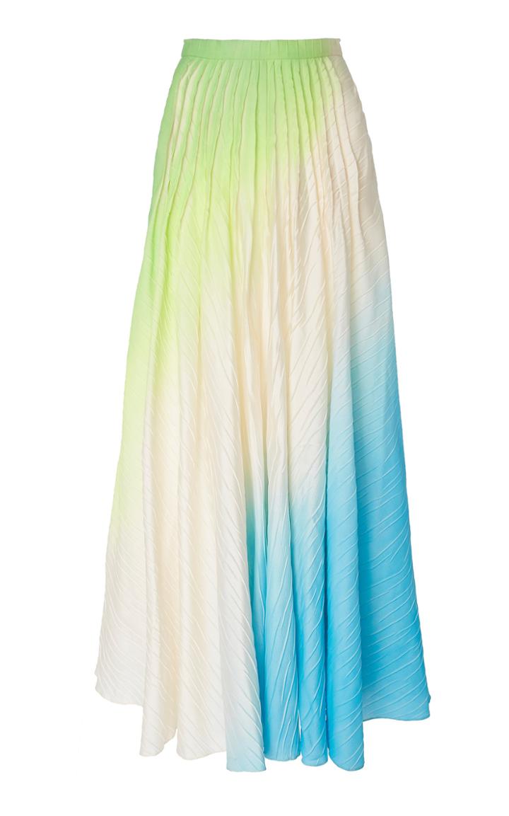 Roksanda Ambra Rippled Jacquard Maxi Skirt