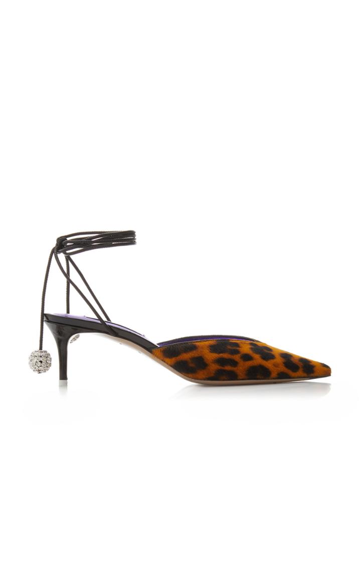 Attico Tina Leopard Mules