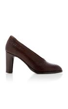 Co Leather Weave Pump