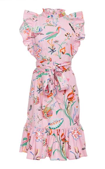 Banjanan Knee Length Bulbul Dress