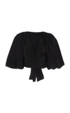 Moda Operandi Johanna Ortiz Unruly Concept Cropped Silk Top Size: 0