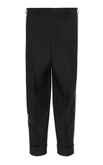 Pt Forward Striped Twill Straight-leg Pants