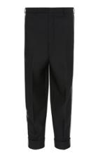 Pt Forward Striped Twill Straight-leg Pants