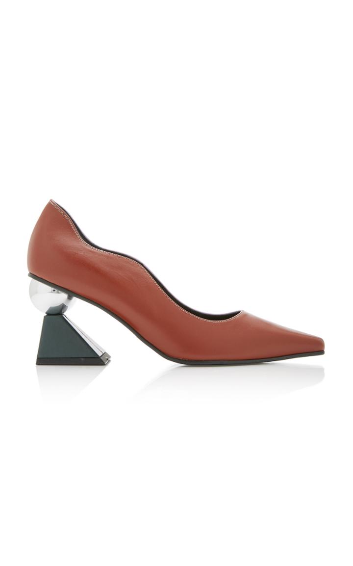 Yuul Yie Paola Two-tone Leather Pumps Size: 35