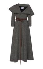 Rosie Assoulin October Belted Virgin Wool Dress