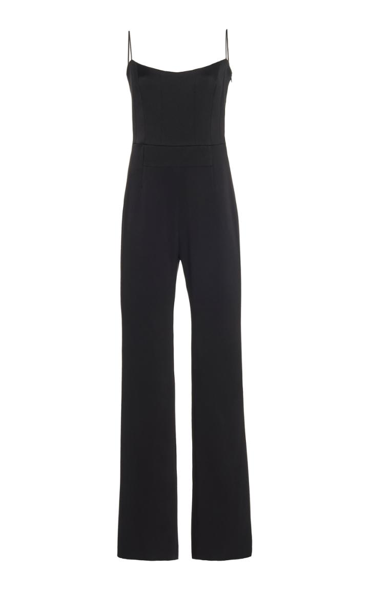 Moda Operandi Galvan Spaghetti Strap Beaded Jumpsuit