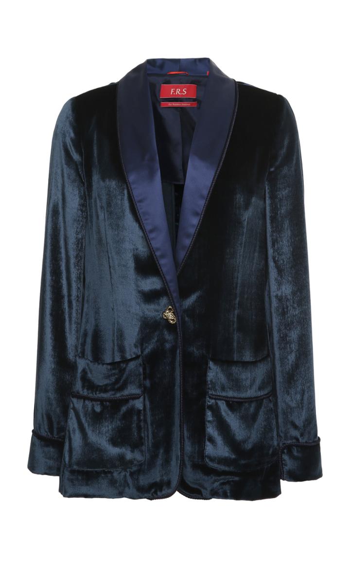 For Restless Sleepers Kakia Velvet Jacket