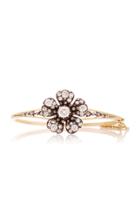 Moda Operandi The Jewellery Trading Co. One Of A Kind 14k Yellow Gold Flower Bangle
