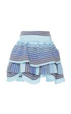 Luisa Beccaria Jacquard Mini Skirt