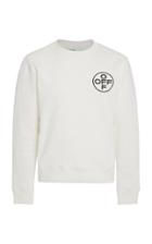 Off-white C/o Virgil Abloh Printed Cotton-jersey Sweatshirt