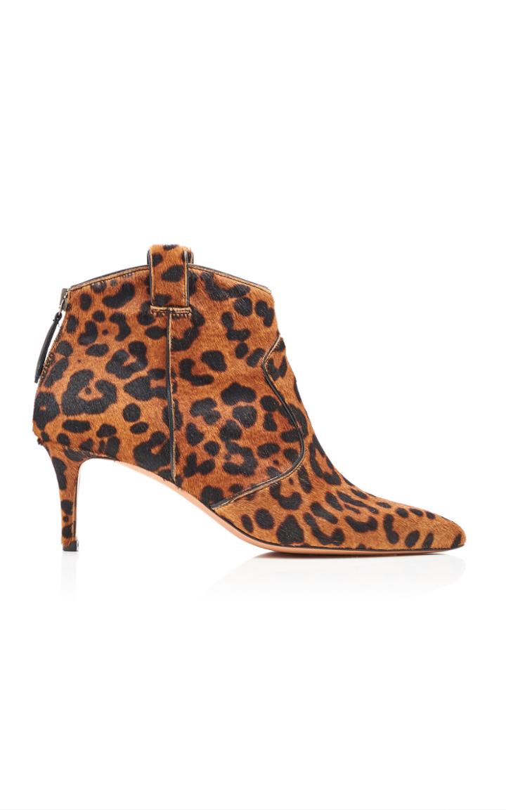 Veronica Beard Lexi Leopard Booties