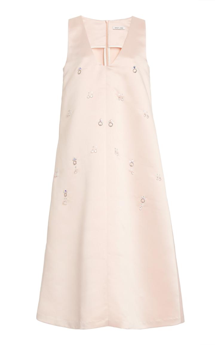 Moda Operandi Sandy Liang Mimi Crystal-embellished Dress