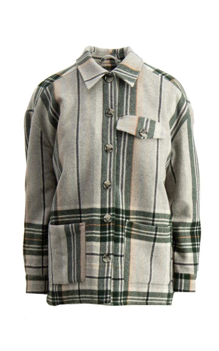 Holzweiler Meadow Wool Check Jacket